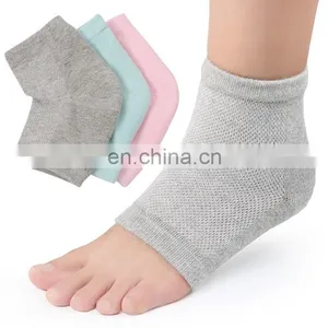 Moisturizing Cracked Heel Socks - Treat Dry Heels Fast Pain Relief From Cracking Feet With These Gel Heel Protector Pads thumbnail-1