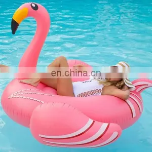 Wholesale Swimming Ring, Drop Shipping Inflatable Pool Float With Flamingo Shape Size: 190 x 200 x 130cm thumbnail-1