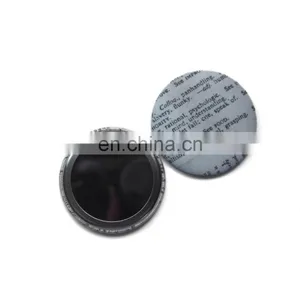 Custom Cotton Covered Antique Black Letters Makeup Mirror/pocket Mirror thumbnail-2