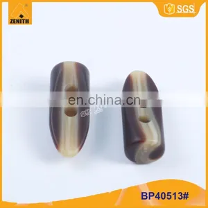 Fancy Resin Polyester Imitation Ox Horn Button BP40513 thumbnail-2