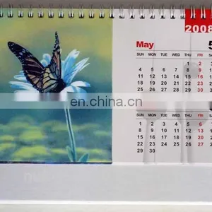 Cheap 3D Lenticular 2018 Design Table Desk Wall Perpetual Advent Calendar Printing Custom thumbnail-4