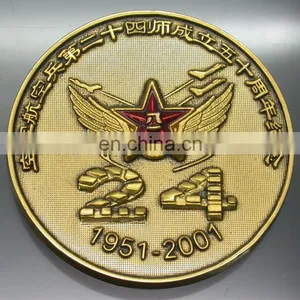 Custom Souvenir Coins Antique Brass Coins Metal Souvenir Gold Coins thumbnail-2