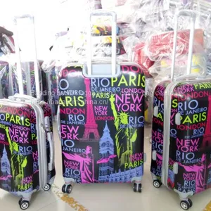 High Quality Hard Shell Luggage Set 3pcs Travel Bag Aluminum Trolley Lugagge Case for Trip thumbnail-1