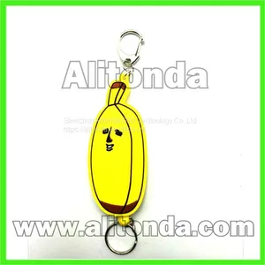 Custom Soft Pvc Cartoon Easy to Pull Buckle Badge Reel for Keys Certificate thumbnail-2