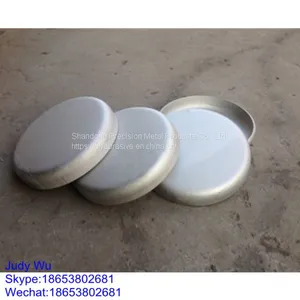 304 Stainless Steel Flat Flanged Head/ Forged Boiler Part Bottom Cover thumbnail-1