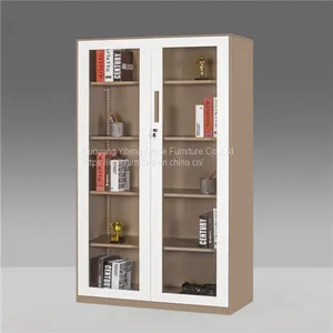 Sliding Glass Door Filing Cabinet Printed Cardboard Filing Cabinet thumbnail-4
