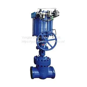 Pneumatic Quick Closing Power Station Gate Valve thumbnail-1