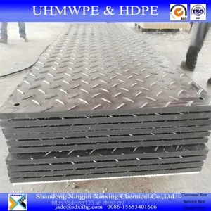 Temporary Road Mats/construction Mat/crane Mat/oil Drillig Rig Mats/temporary Roadway/plastic Road Plate thumbnail-1