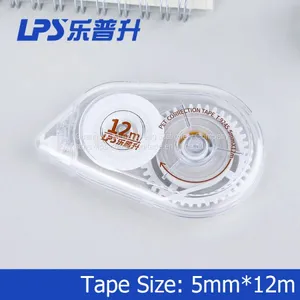 Smooth Self Adhesive Correction Tape With PET Tape Transparent Color School Supplies Correction Roller thumbnail-4