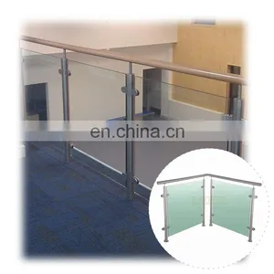 New Product Glass Balustrades 50x50mm Deck Railing thumbnail-3