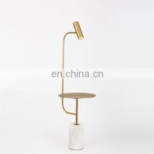 Modern Unique Design Golden Floor Lamps for Living Room and Hotel Lighting thumbnail-2