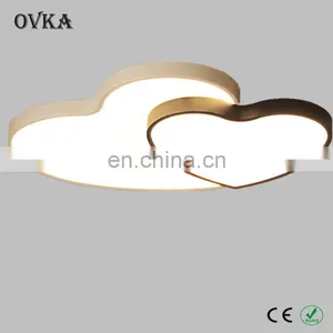 Creative Acrylic Double Heart Living Room Lamp Simple Personality Lamps thumbnail-1