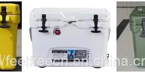 Custom Logo Hiking Fishing Camping Hard Cooler Beer Ice Cooler Box Hard Cooler thumbnail-4