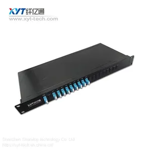 Fiber Optics Telecom Equipment 32CH DWDM MUX DEMUX AWG LC UPC thumbnail-1