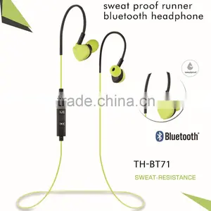 Water Proof Headset Sports Wireless Mp3 Player Wireless Bluetooth Headset thumbnail-2