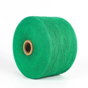Open End Regenerated/Recycled Blended 70/30 Cotton Polyester Yarn for Glove Ne6s Green thumbnail-2