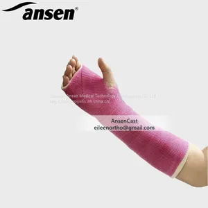 Waterproof Soft Cast and Fiberglass Casting Tape Orthopedic Cast for Arm Leg Brace thumbnail-1