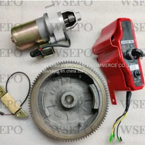 Electric Starter Kit for Gx240 Gx270 173f 177f 240cc-270cc Gas Engine 3.5kw/4kw Generator Parts thumbnail-1