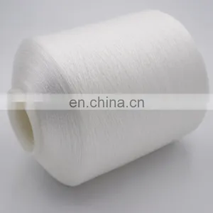 China Factory Supply High Tenacity Raw White High Strength Polyester Sewing Thread thumbnail-4