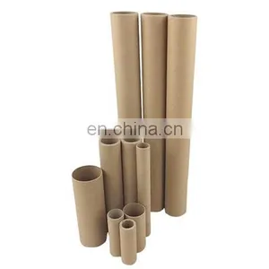 Stretch Film Use Brown Kraft Paper Tube Paper Core thumbnail-1