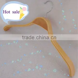 DA21 Contoured Natural Laminated Wooden Hot Sale Hanger Coats thumbnail-1
