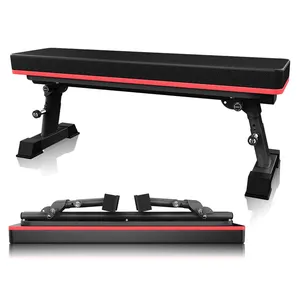 2021 Popular Flat Bench Household Gym Dumbbell Weight Lifting Training Chair thumbnail-2