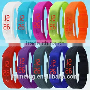 2015 Trendy DIY Digital Sport Bracelet Wrist Watch for Lady, Fashion Bracelet Watch, Men Custom Watch Quality Choice thumbnail-1