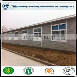 6MM Wood Grain Fiber Cement Siding Board Panel Exterior Wall Building & Decoration Material thumbnail-1
