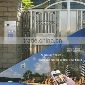 Night Vision Motion Detect Function IP Smart Home WiFi Video Door Phone With Free Android IOS APP for Remote Unlocking Your Door thumbnail-3