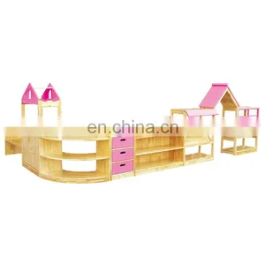 JQ Daycare Center Kids Wooden Nursery Furniture Sets High Quality Kindergarten Wooden Baby Nursery School Furniture thumbnail-4