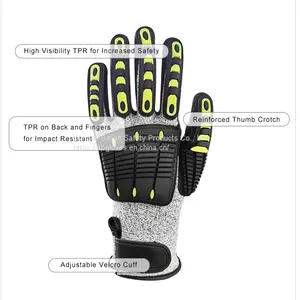 Anti-Cut High Impact Resistant TPR Gloves thumbnail-1