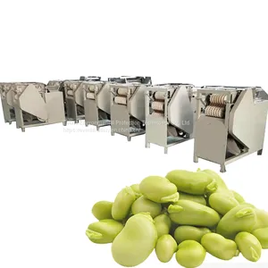 Broad Bean Peeling Machine | Industrial Automatic Peanut Peeler/ Broad Bean Peeling Machine /Wet Peanut Peeling Machine thumbnail-4
