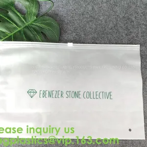 Makeup Bags, Frosted PVC Zipper Bags,Clear PVC Material Plastic Slide Pouch,PVC Zip Lock Document Bags thumbnail-3