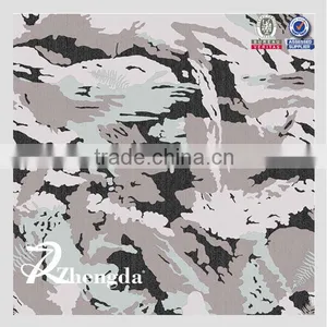 Woven Polyester Oxford Snow Camouflage Fabric thumbnail-1
