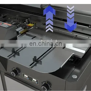 UK5 7inch Touch Screen Silence Mute Hot Thermal Glue Book Cover Binder, Notebook Hotmelt Glue Bookbinding Machine thumbnail-5