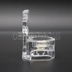 Butterfly Design Glass Tealight Candle Holder Wholesale Glass Candle Holders Manufacturers thumbnail-4