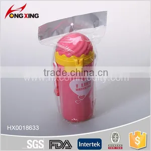 Fashion Ice Cream Shaped Plastic Sport Straw Bottle for Kids thumbnail-6