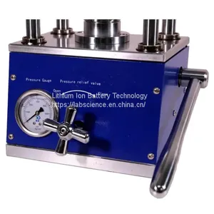 CR2032 2025 2016 Button Battery Manual Sealer Hydraulic Coin Cell Crimping Machine thumbnail-4