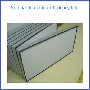 Aluminum Frame High-efficiency Filter Without Partition thumbnail-5