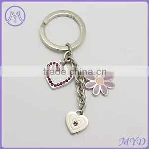 Fashion Star Dangle Stainless Steel Key Chain Jewelry thumbnail-6