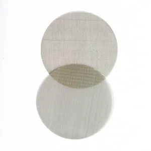 High Precision 304 Stainless Steel Woven Wire Mesh Filter Disc for Industrial Filtration thumbnail-5