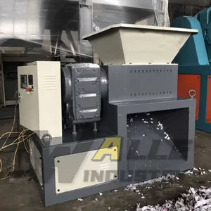Popular Small Plastic Paper Bottle E-Scrap Hard Disk Kitchen Big Cow Bones Medical Waste Shredder Recycle thumbnail-5