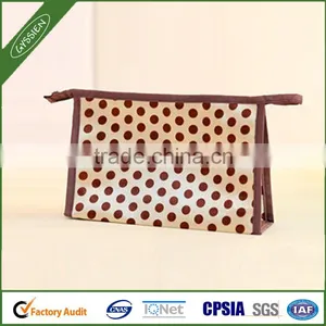 Golden-brown Dots Small Makeup Bag thumbnail-1