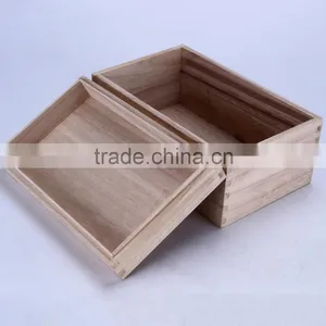 China Supply Handmade Wood Box, Tea Box, Wood Storage Box for Home Storage or Gift Packing thumbnail-4