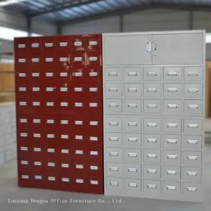 Anti- Corrosion Customizable Traditional Chinese Medicine Cabinet | Large Capacity With Adjustable Shelves for Herbs and Remedies thumbnail-3