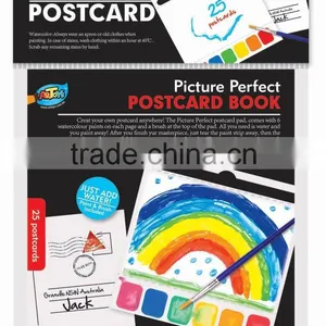 25P Non-toxic DIY Gift Poster Card Painting, Kid Arts and Crafts-Steamer thumbnail-1