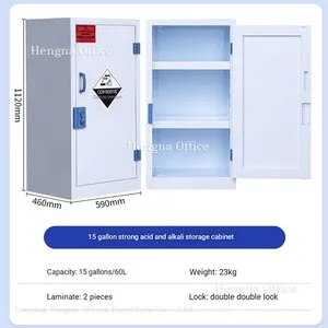 Polypropylene Storage Cabinet / Chemical Safety Cabinet HN-PP1500: Heavy Duty Adjustable Shelves With High Load Capacity thumbnail-1