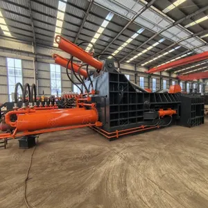 Metal Painting Buckets Baler Hydraulic Bulky Metal Pressing Baler thumbnail-3