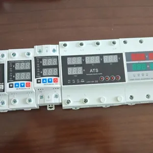 VA Protector 40A 63A 80A 230V Adjustable Switch Over Voltage Under Voltage Current Protective Device VA Protector thumbnail-1