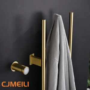 Bathroom Electric Heated Towel Rack, Towel Warmer for Bathroom, Wall Mounted Stainless Steel,5 Colours thumbnail-2